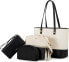 Beige+black-4pcs Set