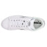 Diadora Game Row Cut Metal Lace Up Mens Silver, White Sneakers Casual Shoes 178 6.5 - фото #4