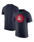 Фото #1 товара Men's Navy Arizona Wildcats Basketball Logo T-shirt