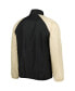 Men's Black, Gold Army Black Knights Point Guard Raglan 1/4-Zip Jacket