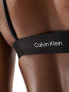 Фото #3 товара Calvin Klein Triangle Bikini Top - CK Refined in black