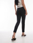 Фото #4 товара Mango slim fit ankle length trousers in black