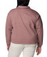 Фото #2 товара Plus Size Trek™ Collared Long-Sleeve Top, Created for Macy's