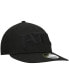 Men's Black Atlanta Falcons Alternate Logo Black on Black Low Profile 59FIFTY II Fitted Hat