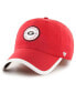 Men's Red Georgia Bulldogs Microburst Clean Up Adjustable Hat