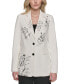 Фото #1 товара Women's Signature Script Blazer