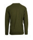 Фото #2 товара Men's Oversized Waffle-Knit Thermal Henley Shirt