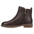 Фото #3 товара Easy Spirit Juna Zippered Round Toe Booties Womens Brown Casual Boots E-JUNA-200