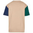 URBAN CLASSICS Organic Oversized Colorblock short sleeve T-shirt