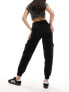 Фото #5 товара River Island belted cargo utility trouser in black