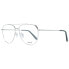 Bally Brille BY5035-H 018 57 Unisex Silber 57-14-145