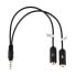 Фото #1 товара JOBY Wavo Splitter Jack 3.5 Cable