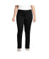 ფოტო #1 პროდუქტის Plus Size Mid Rise Straight Leg Jeans