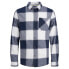 Фото #1 товара JACK & JONES Owen Check Comfort long sleeve shirt