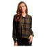 Фото #1 товара SUPERDRY Check Long Sleeve Blouse