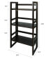 Фото #8 товара 3 - Shelf Folding Student Bookcase 20.75" Wide