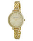 ფოტო #1 პროდუქტის Ladies' Goldtone Link Bracelet Watch