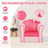Фото #3 товара Детское кресло Costway Kindersofa HY10207PI в розовом цвете