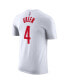 ფოტო #2 პროდუქტის Men's Jalen Green White Houston Rockets 2022/23 Name and Number T-shirt