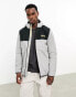 Barbour International Cambell waterproof hooded zip through jacket in grey