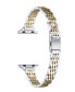 ფოტო #2 პროდუქტის Unisex Skinny Rainey Stainless Steel Band for Apple Watch Size- 42mm, 44mm, 45mm, 49mm