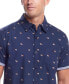 ფოტო #7 პროდუქტის Men's Short Sleeve Cotton Poplin Shirt