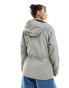 ASOS DESIGN multi pocket hiking jacket in grey