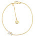 Фото #1 товара Adria SJ-B12272-PCZ-YG charming gold-plated bracelet