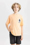 Фото #4 товара Erkek Çocuk T-shirt C4045a8/og266 Orange