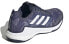 Кроссовки Adidas Crazyflight легкие, износостойкие, с антискользящей подошвой, низкие, для волейбола, женские, сине-белые 41⅓ - фото #5