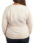 ფოტო #2 პროდუქტის Yellowstone Wildflowers Plus Size Graphic Pullover