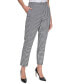 Фото #3 товара Women's Sloane Gingham Ankle Pants