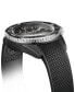 ფოტო #4 პროდუქტის Men's Swiss Automatic Captain Cook Black Rubber Strap Watch 43mm