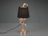 Фото #6 товара Настольная офисная лампа MeineWunschleuchte Ausgefallene Tischlampe в золотом и черном цветах