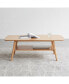 Solid Wood Coffee Table with Amplified Storage and Enduring Charm