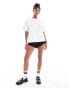 Armani Exchange all over logo printed t-shirt in white