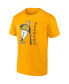 Фото #3 товара Men's Gold Milwaukee Brewers Hometown Collection T-shirt