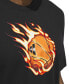 Men's On Fire Baller Graphic T-Shirt