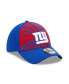 Фото #2 товара Men's Red, Royal New York Giants Shattered 39THIRTY Flex Hat