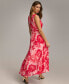 Women's Printed Sleeveless Maxi Dress