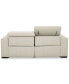 Фото #6 товара Nevio 82" 2pc Leather Sofa with 2 Power Recliners, Created for Macy's