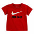 Child's Short Sleeve T-Shirt Nike Red