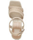 ფოტო #4 პროდუქტის Women's Anira Embellished Two-Piece Platform Dress Sandals