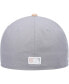Фото #2 товара Men's Gray, Peach Houston Astros 2004 MLB All-Star Game Purple Undervisor 59FIFTY Fitted Hat