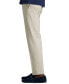 Фото #4 товара Men’s Premium No Iron Khaki Straight-Fit Stretch Flat-Front Pants