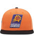 Men's Orange, Black Phoenix Suns Side Core 2.0 Snapback Hat