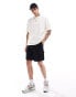 ASOS DESIGN oversized t-shirt in off white with Kyoto city back print Бежевый, M - Chest 40 - фото #4