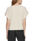 ფოტო #2 პროდუქტის Women's Short-Roll-Sleeve French Terry Top