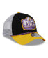 Фото #3 товара Men's Black, Gold Los Angeles Lakers 2024 NBA All-Star Game A-Frame 9FORTY Trucker Hat
