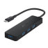 Фото #1 товара AUKEY CBC64 - Wired - USB 3.2 Gen 2 (3.1 Gen 2) Type-C - Black - 5 Gbit/s - USB 3.1 (3.1 Gen 2) Type-A - 99 x 33 x 11 mm